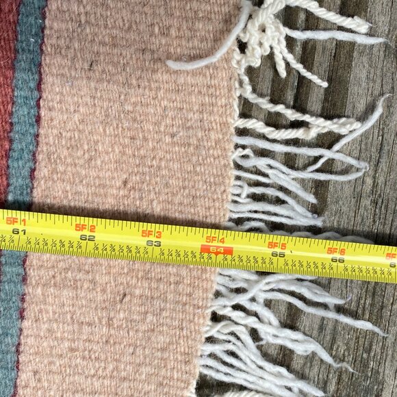 Southwestern Native Table Runner Center Rug Ethnic Aztec Indian Western 64 x 14" - Picture 9 of 12